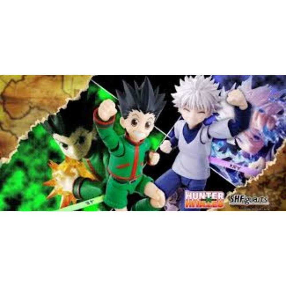 玩具研究中心 現貨 萬代 SHF S.H.Figuarts 獵人 HUNTER×HUNTER 小傑 奇犽 雙套組