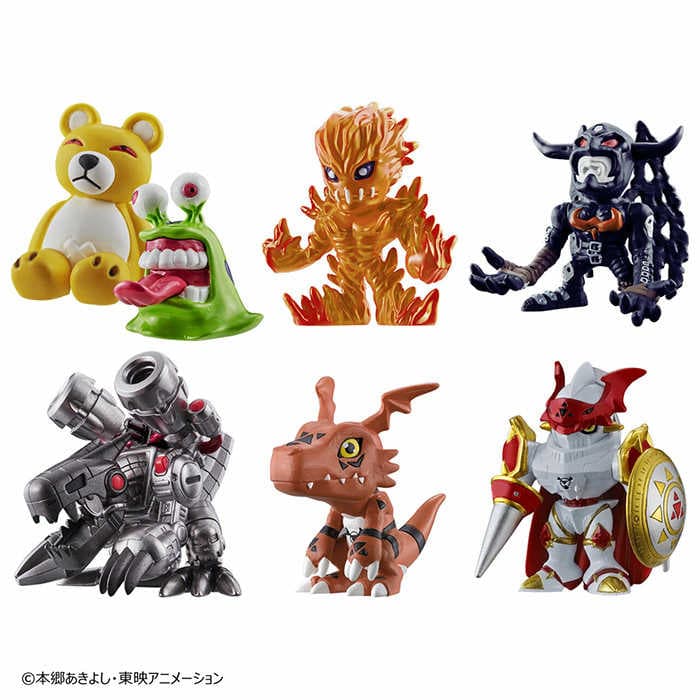 BANDAI PB商店 數碼寶貝 收藏公仔 Vol.2 【鯊玩具】
