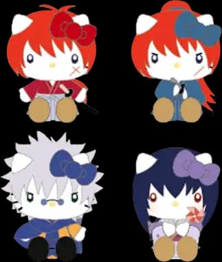 迷你一番賞 凱蒂貓X神劍闖江湖