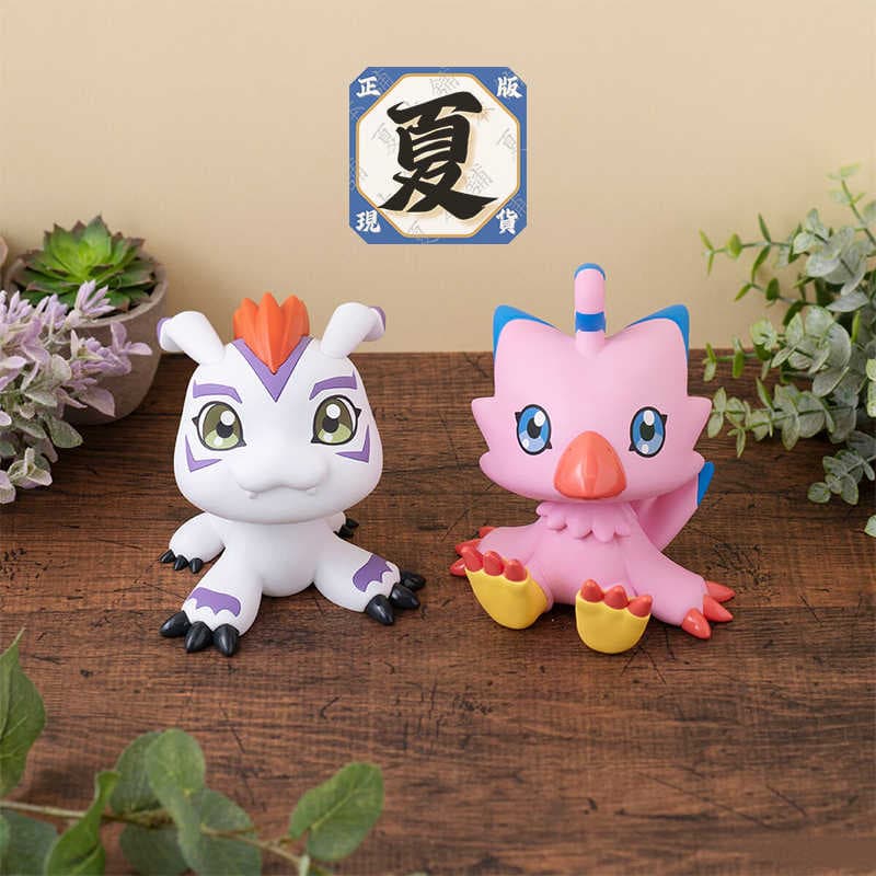 《夏本舖》代理 MegaHouse 特典版 LOOK UP 數碼寶貝 比丘獸 哥瑪獸 套組 抬頭系列 MH 限定 特典