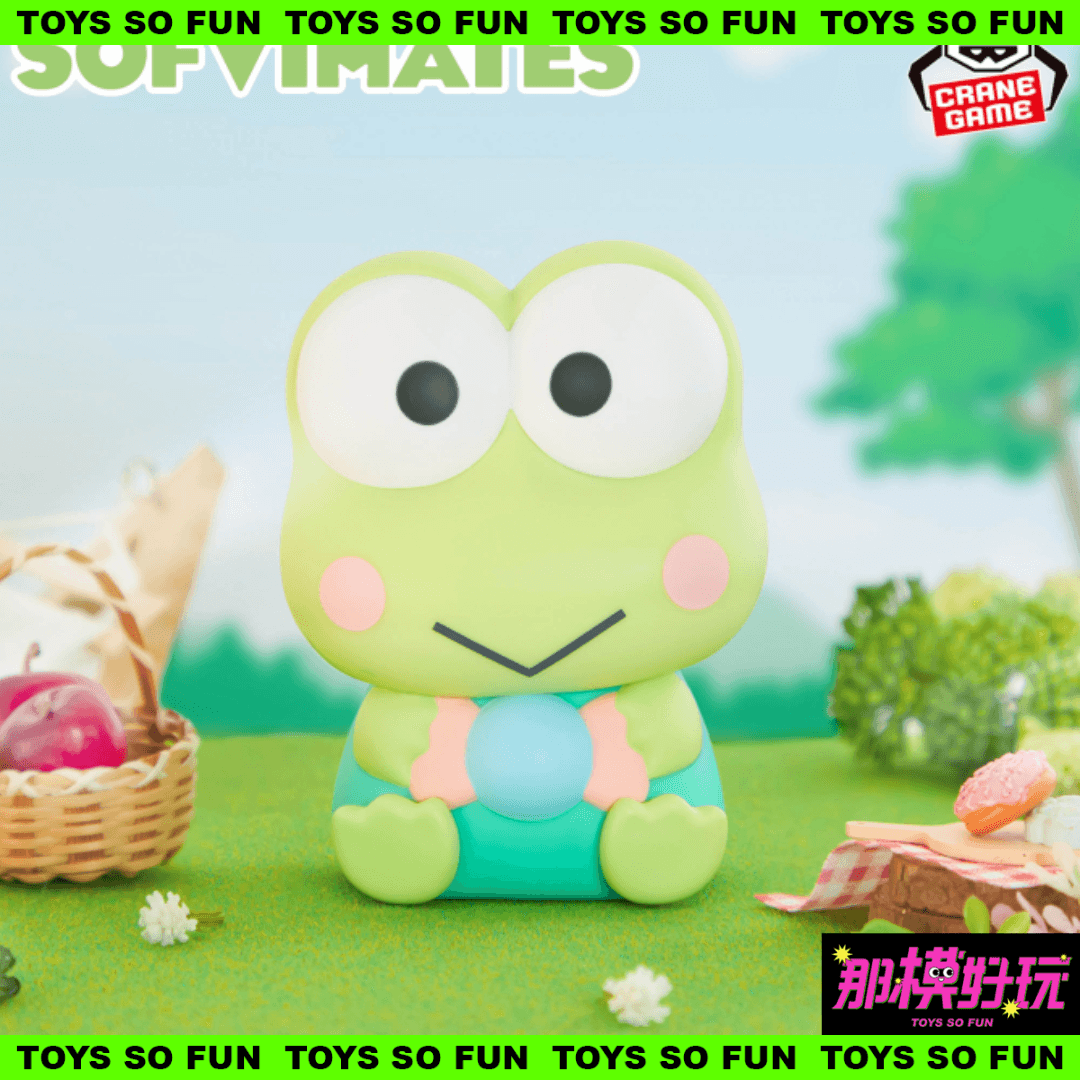 [那模好玩]  現貨 日版 景品 BANPRESTO 三麗鷗 SOFVIMATES 大眼蛙 公仔 模型