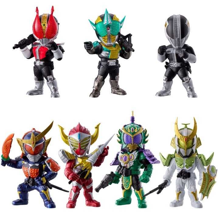【616toys】BANDAI 盒玩 ConvergeMotion 假面騎士4 (全7種/附口香糖) 一套7入