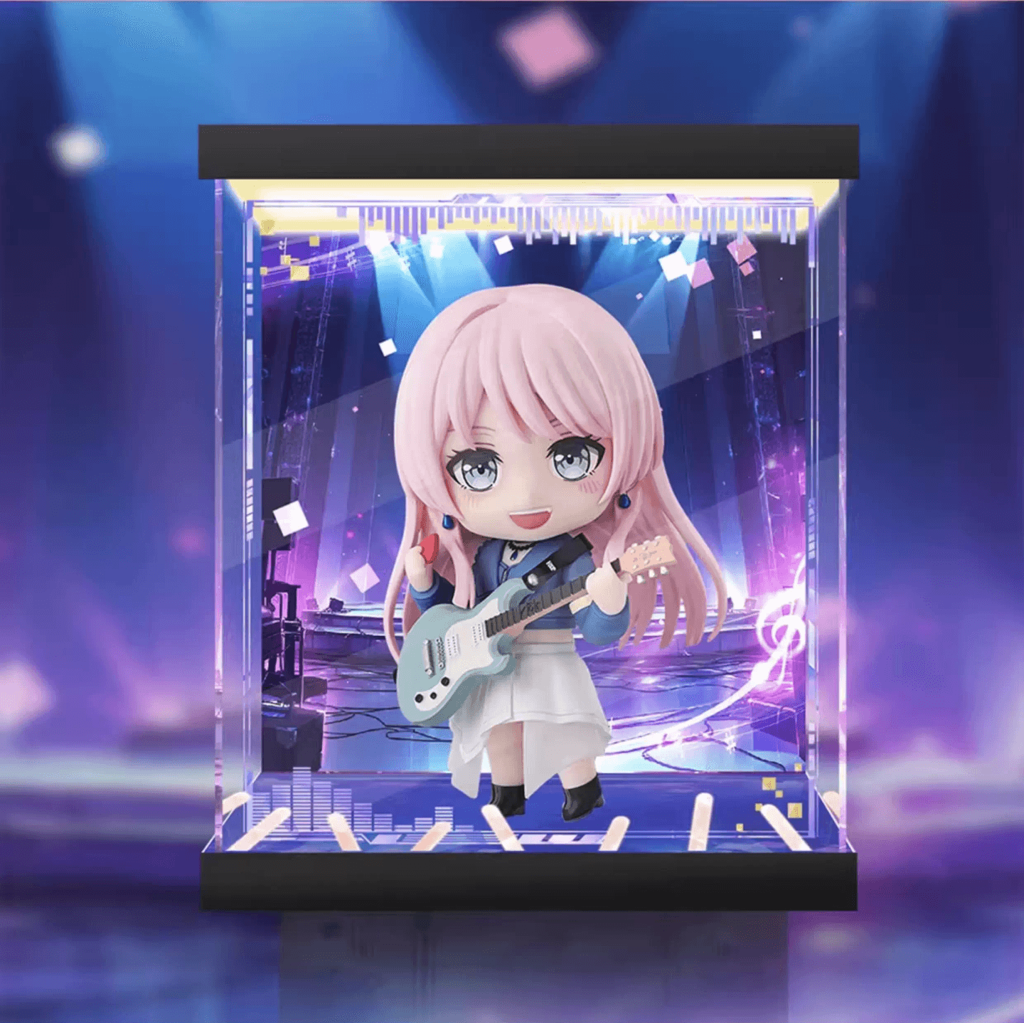 [AOWOBOX] 好微笑 黏土人 BanG Dream 夢想協奏曲 2707 千早愛音 專用主題展示盒