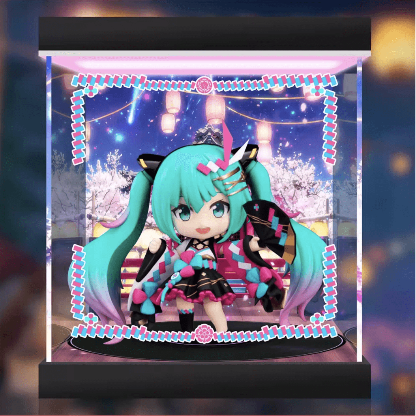 [AOWOBOX] 好微笑 黏土人 1511 初音未來 MAGICAL MIRAI 2020 夏日祭典 專用主題展示盒