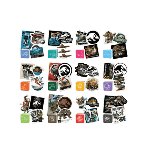 G賞 恐龍圖案印章 / 貼紙組(隨機)