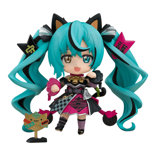 自製賞線上抽】🆕📣現貨📣GSC 黏土人初音未來MIKU 黑招財未來盲盒線上