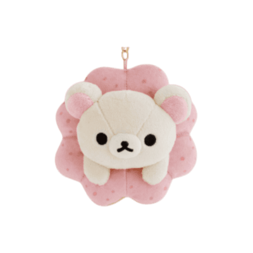 F賞 小白熊草莓波堤吊飾