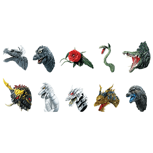 E賞 怪獸頭雕磁鐵(隨機)