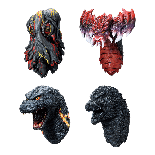 E賞 怪獸頭像磁鐵(隨機)