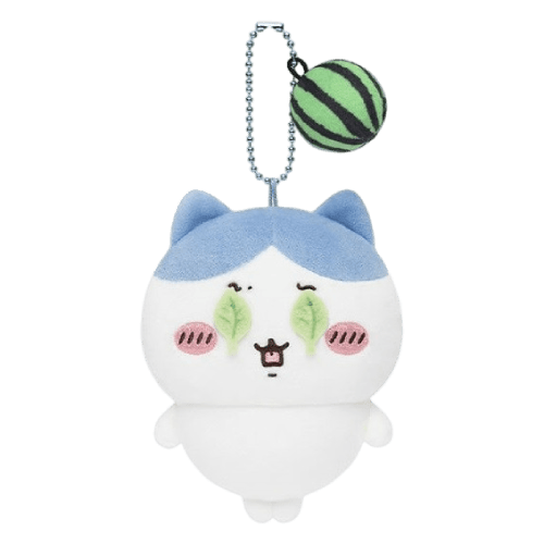 C賞  小八貓 打西瓜 絨毛吊飾