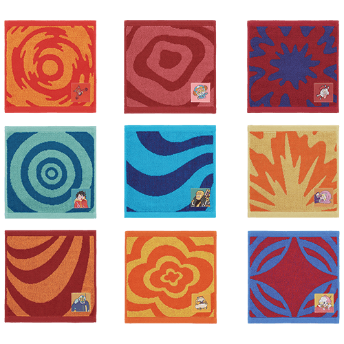 H賞 花紋毛巾(隨機)