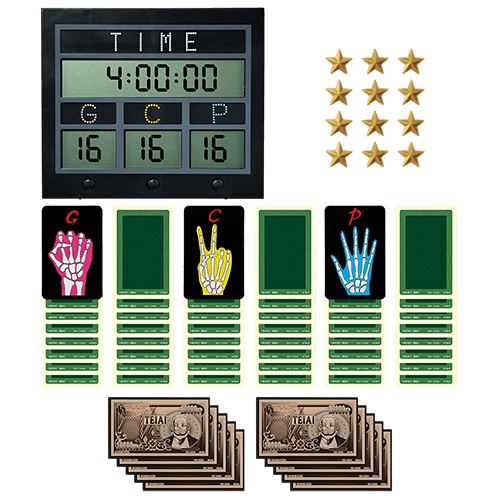 最後賞 檢查！設定！開啟！限定猜拳遊戲完整套組