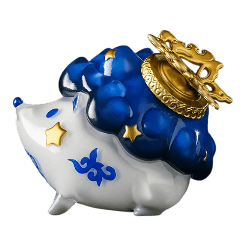 B賞 青花描金轉心渣斗刺刺