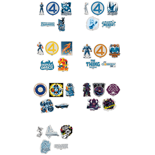 H賞 造型貼紙組(隨機)