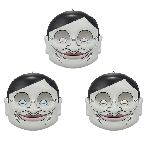 D賞 賽伯星人～增殖中～ 面具三款(隨機)