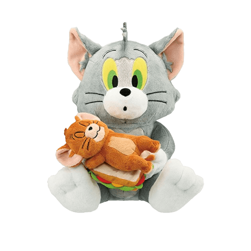 B賞 湯姆貓與傑利鼠布偶