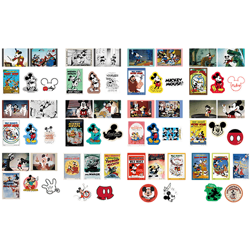 H賞 名場面&造型貼紙組(隨機)