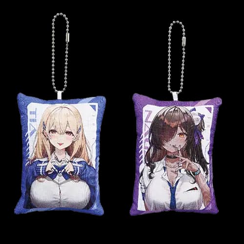 E賞 迷你抱枕鑰匙圈(隨機)