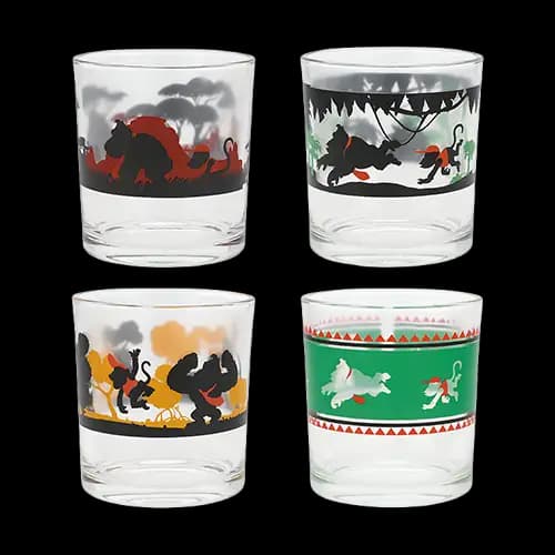 E賞 剪影玻璃杯(隨機)