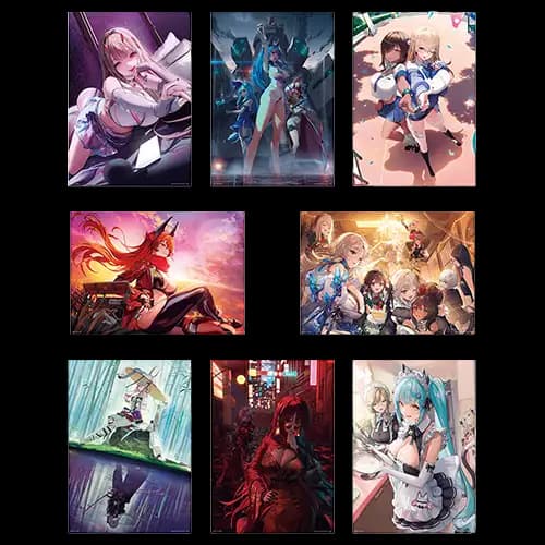 H賞 A3精美插畫(隨機)