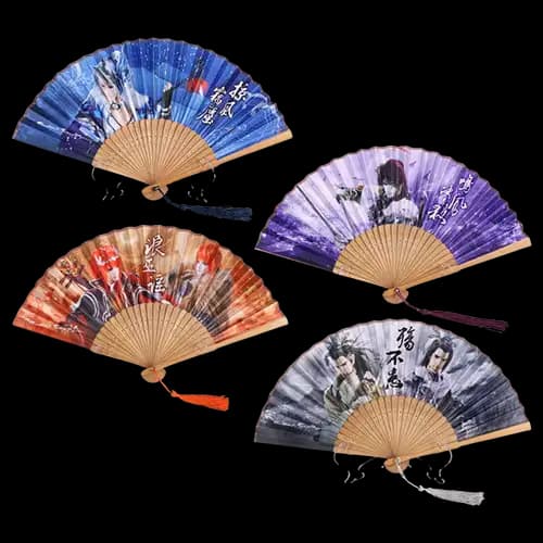 C賞-竹骨折扇(隨機不挑款)