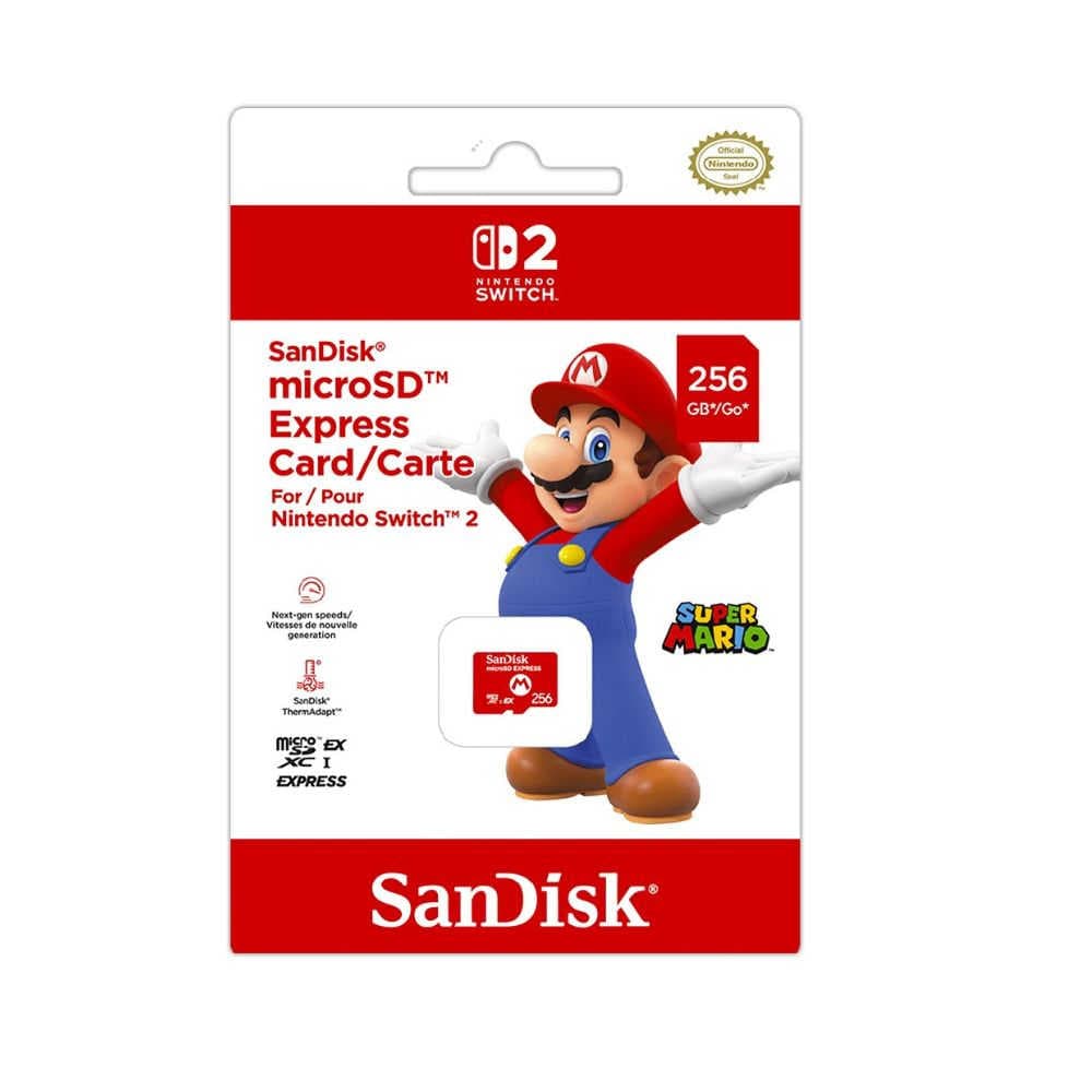【限量售完為止】Nintendo Switch 2 microSD Express特規記憶卡 256G