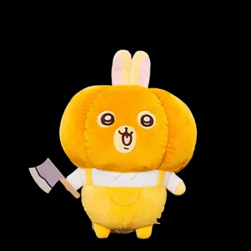 B賞 兔兔 南瓜娃娃(景品大娃)