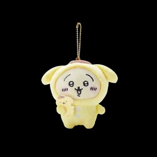 B賞 吉伊卡哇 × 三麗鷗 三代 布丁兔吊飾(兔兔)