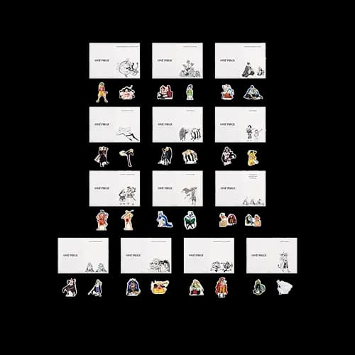 H賞 透明文件夾與貼紙(隨機)