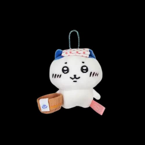 H賞 溫泉地限定 小八吊飾娃