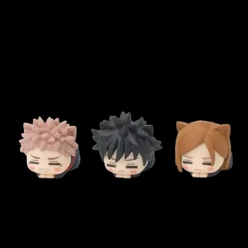 M賞 迷你貓耳趴姿公仔(隨機)