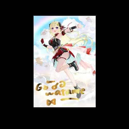 C賞 角卷綿芽 活動2周年紀念 複製簽名信片