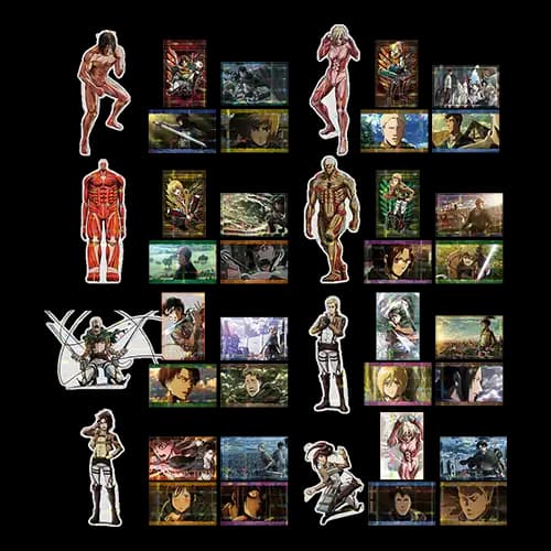 H賞 雷射貼紙套組B(隨機)