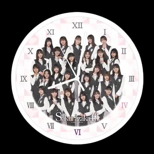 1.櫻坂46時鐘