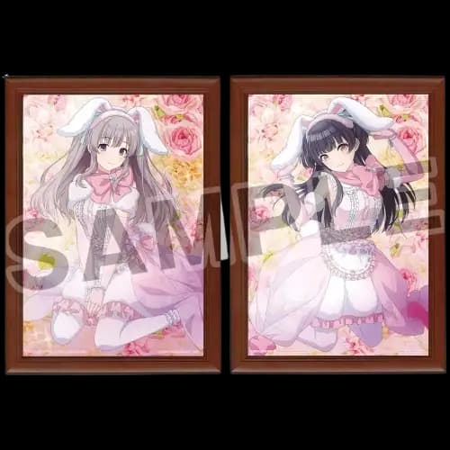 A賞 粉紅兔兔風 插圖相框(隨機)