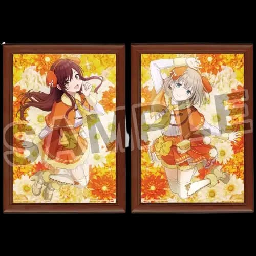 C賞 橘子小狗風 插圖相框(隨機)