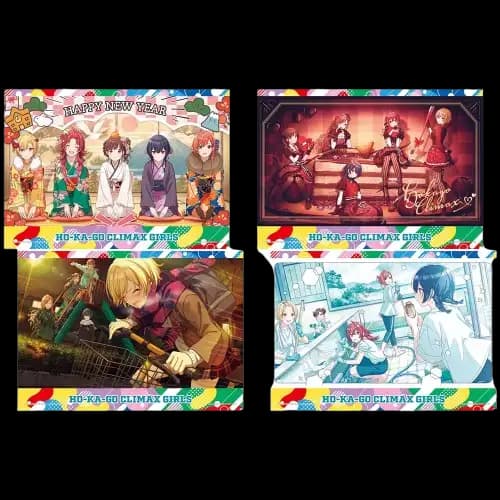 H賞 A4透明海報 283事務所 放學後頂點女孩(隨機)