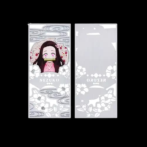 金屬書籤(鏤空Image)-鬼滅之刃B款(禰)