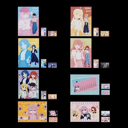 G賞 文件夾與貼紙組(隨機)