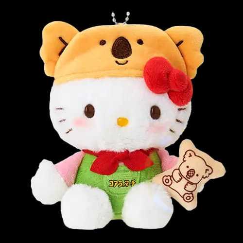 A賞 Hello Kitty x 小熊餅乾聯名玩偶