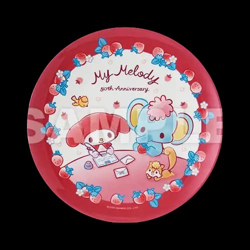 7.美耐皿盤(紅色)