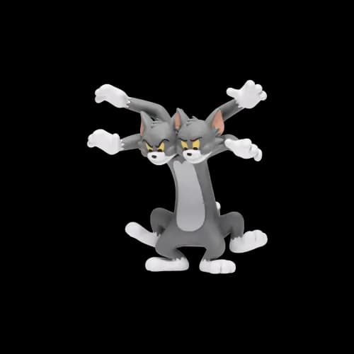 A-14賞 變成貓妖怪的湯姆貓與喬治