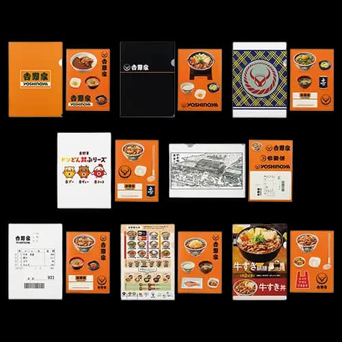 G賞 透明文件夾/貼紙套組(隨機)