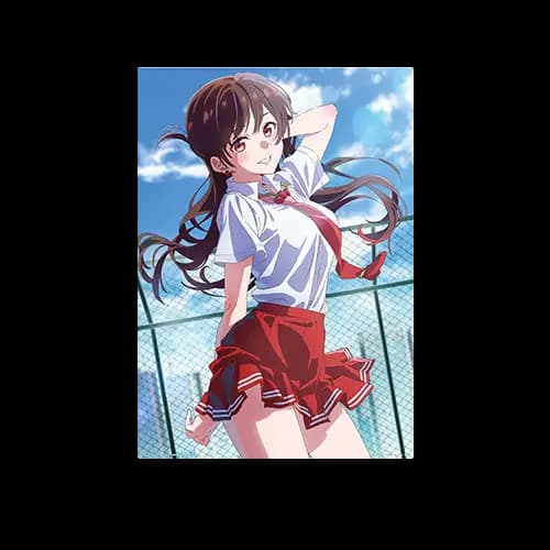 B賞【水原千鶴 if制服裝扮】A3插畫版