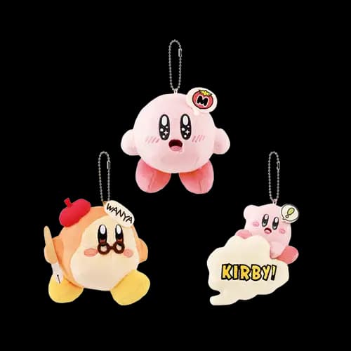 C賞 絨毛玩偶吊飾 (隨機)