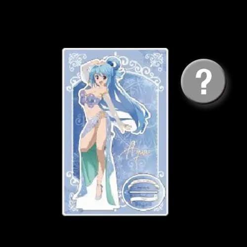 阿庫婭立牌約27公分+隨機徽章 1個