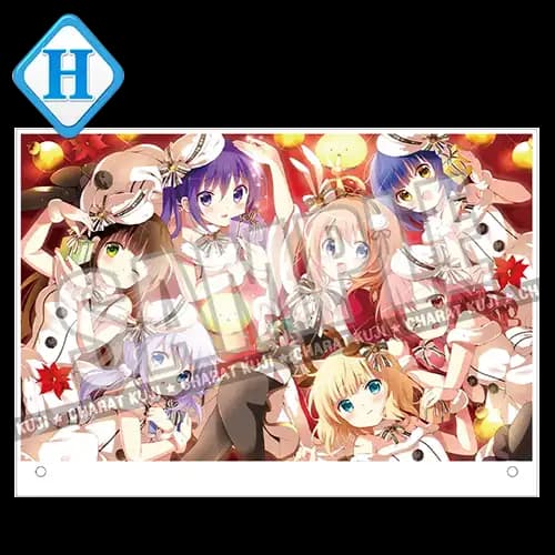 H賞 White Present A5立牌