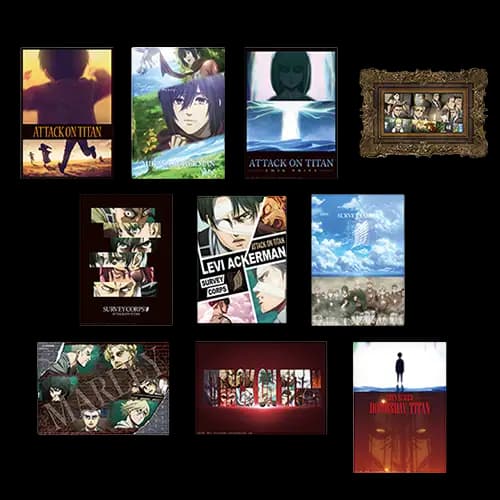 H賞 透明海報(隨機)