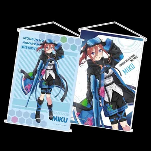 C賞 【中野三玖】B2掛報(2入)