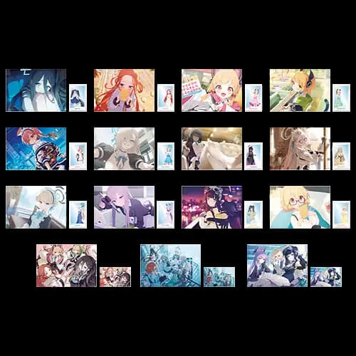 K賞 透明海報&透明卡片(隨機)